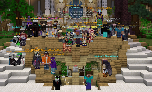 The Red Realm coming together to celebrate five incredible years.